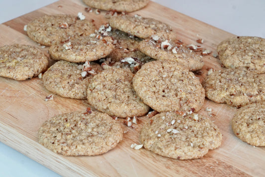 Keto Pecan Sandies Cookies