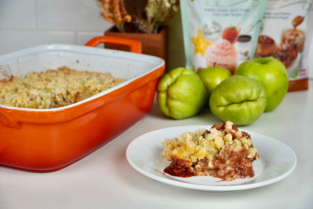 The BochaSweet Keto Apple Cobbler