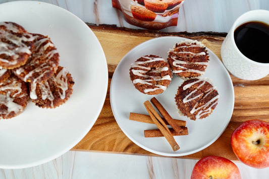 Keto Cinnamon Apple Muffins