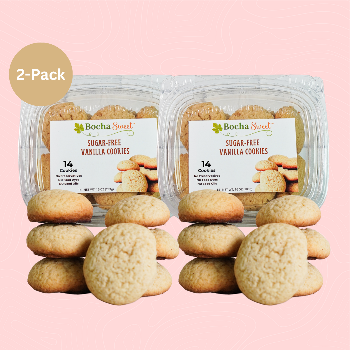 14 SUGAR-FREE VANILLA COOKIES (8 OZ)