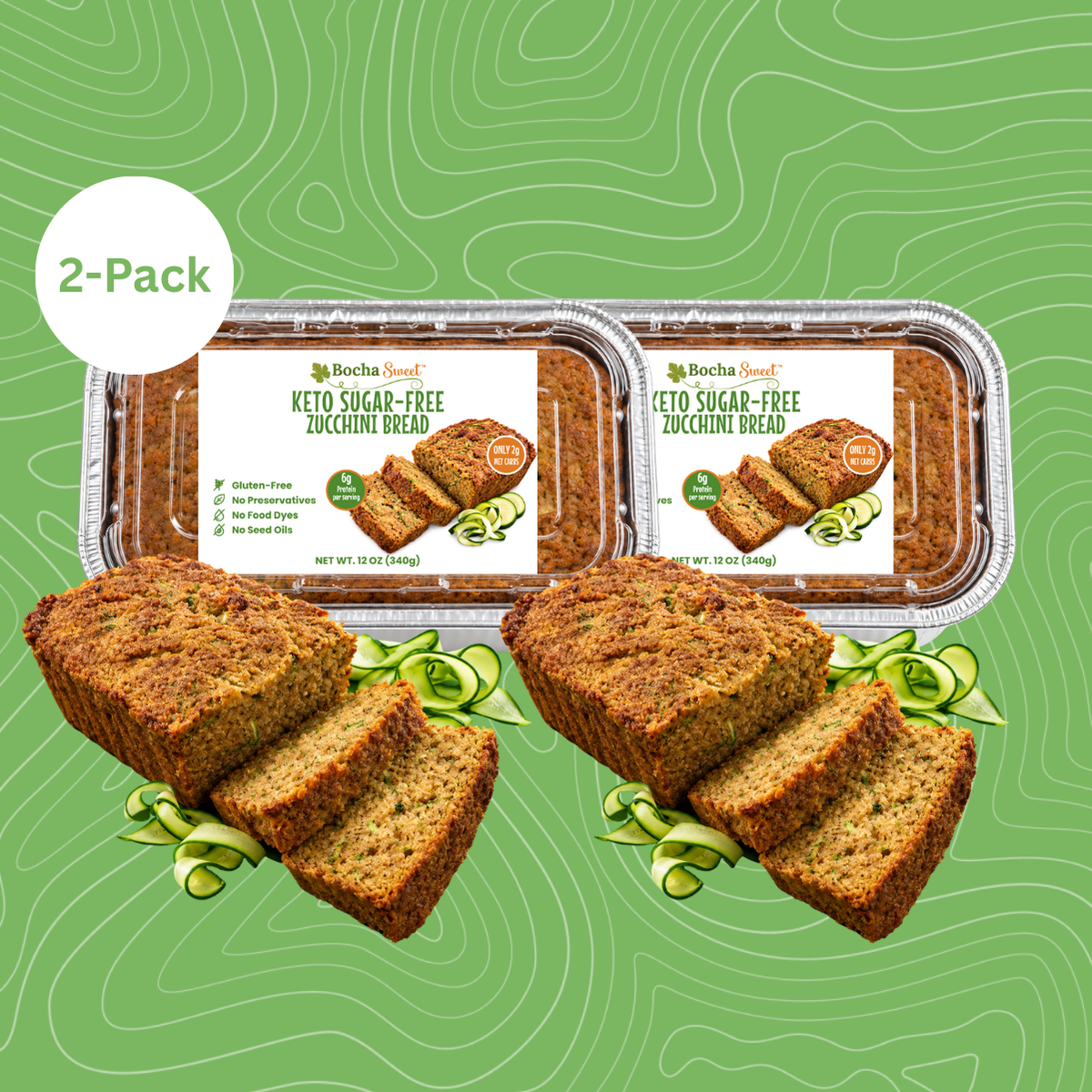 KETO ZUCCHINI BREAD