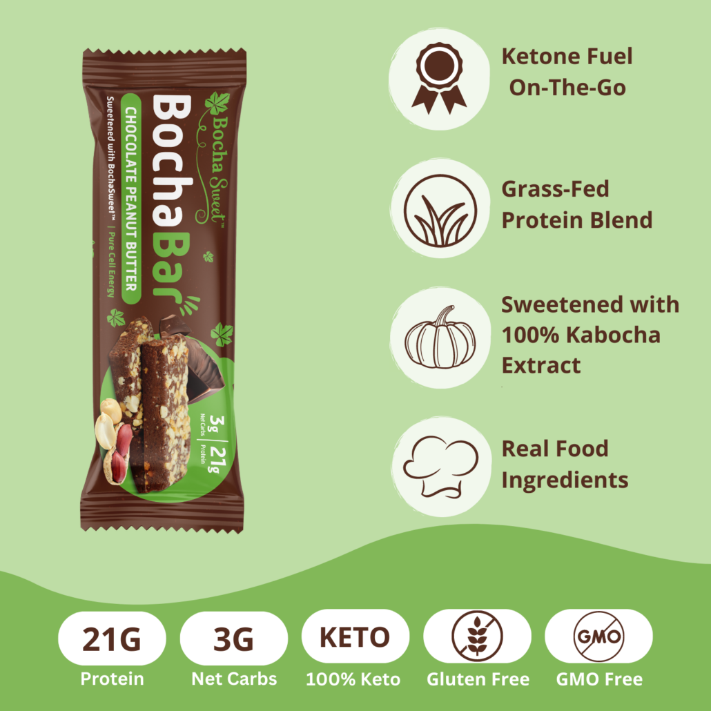 BOCHABAR - CHOCOLATE PEANUT BUTTER (BOX OF 12)