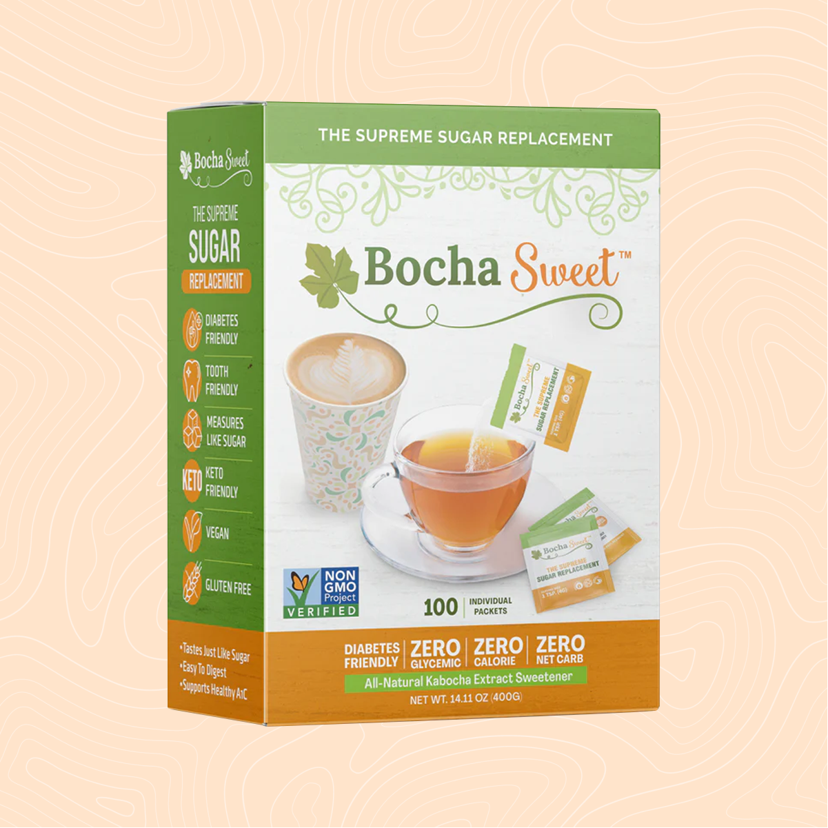 BOCHASWEET™ GRANULAR SWEETENER PACKETS