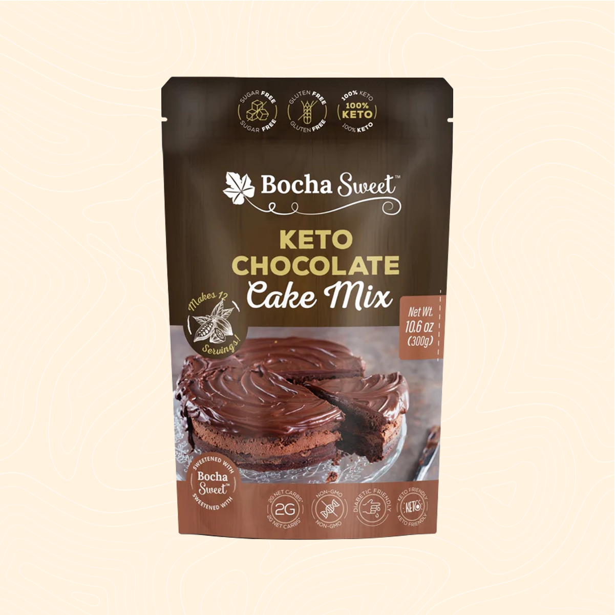 KETO FUDGE BROWNIE MIX – BochaSweet