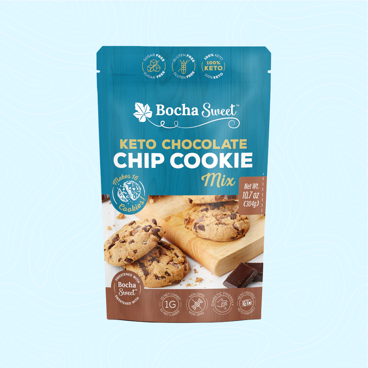 KETO CHOCOLATE CHIP COOKIE MIX