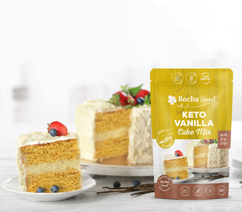 KETO VANILLA CAKE MIX