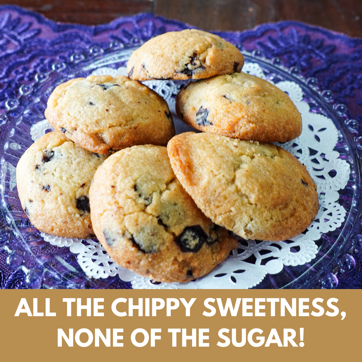 KETO CHOCOLATE CHIP COOKIES