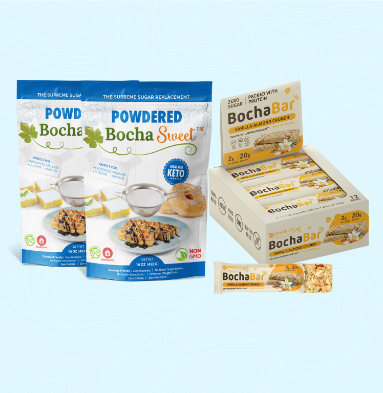 POWDERED BOCHASWEET™ AND BOCHABAR PACKAGE