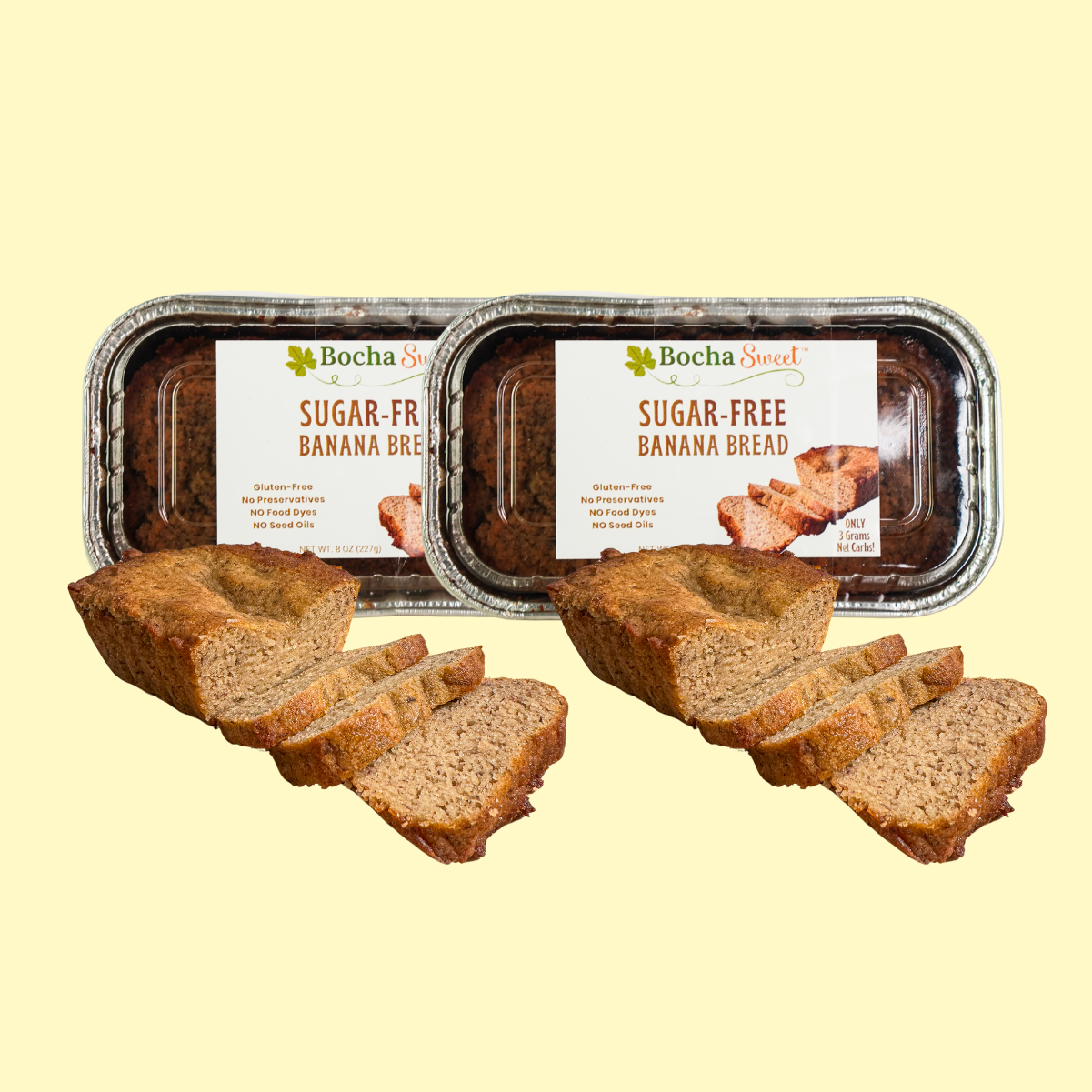 SUGAR-FREE BANANA BREAD