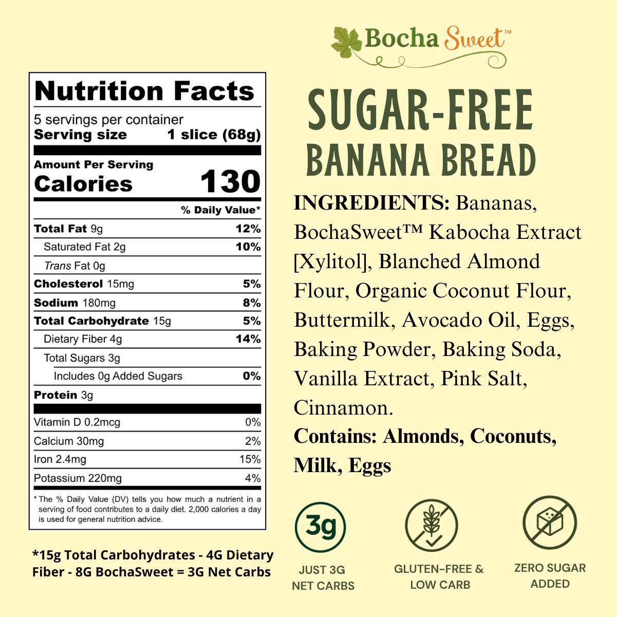 SUGAR-FREE BANANA BREAD & 42 ASSORTED COOKIES BUNDLE