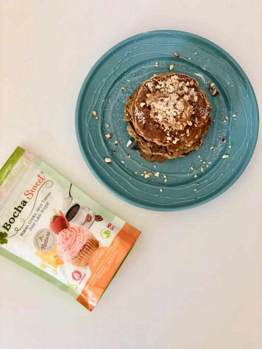 Keto Low Carb Almond Butter Pancakes