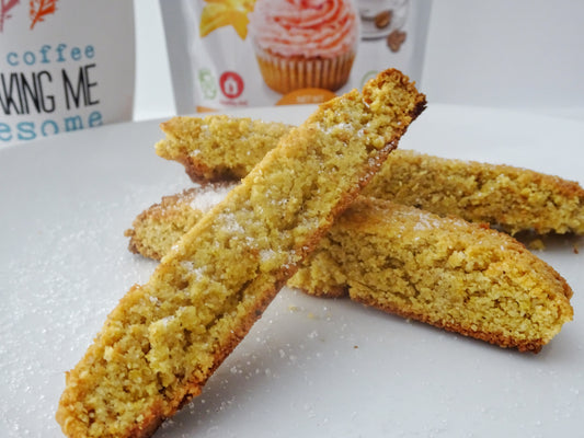 Low Carb Kabocha Spice Biscotti