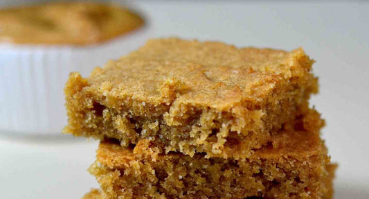 Low Carb Peanut Butter Blondies