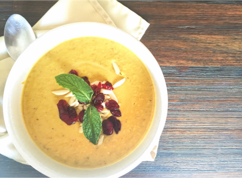 Collagen Kabocha Pear Soup