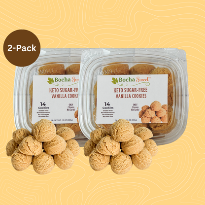 14 KETO VANILLA COOKIES (GLUTEN FREE - 10 OZ)