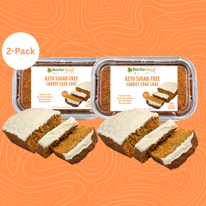 KETO CARROT CAKE LOAF