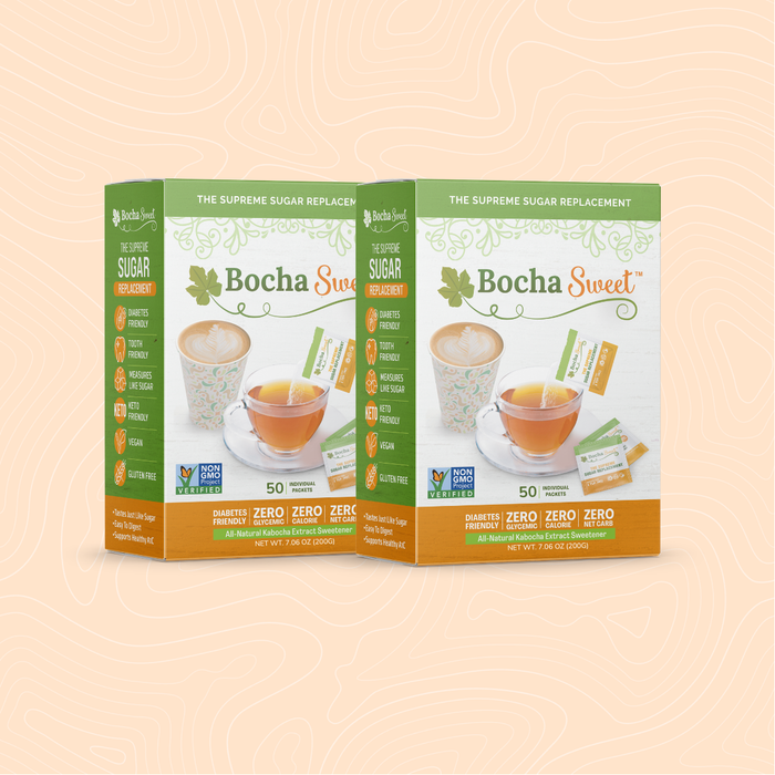 BOCHASWEET™ GRANULAR SWEETENER PACKETS - 100 COUNT