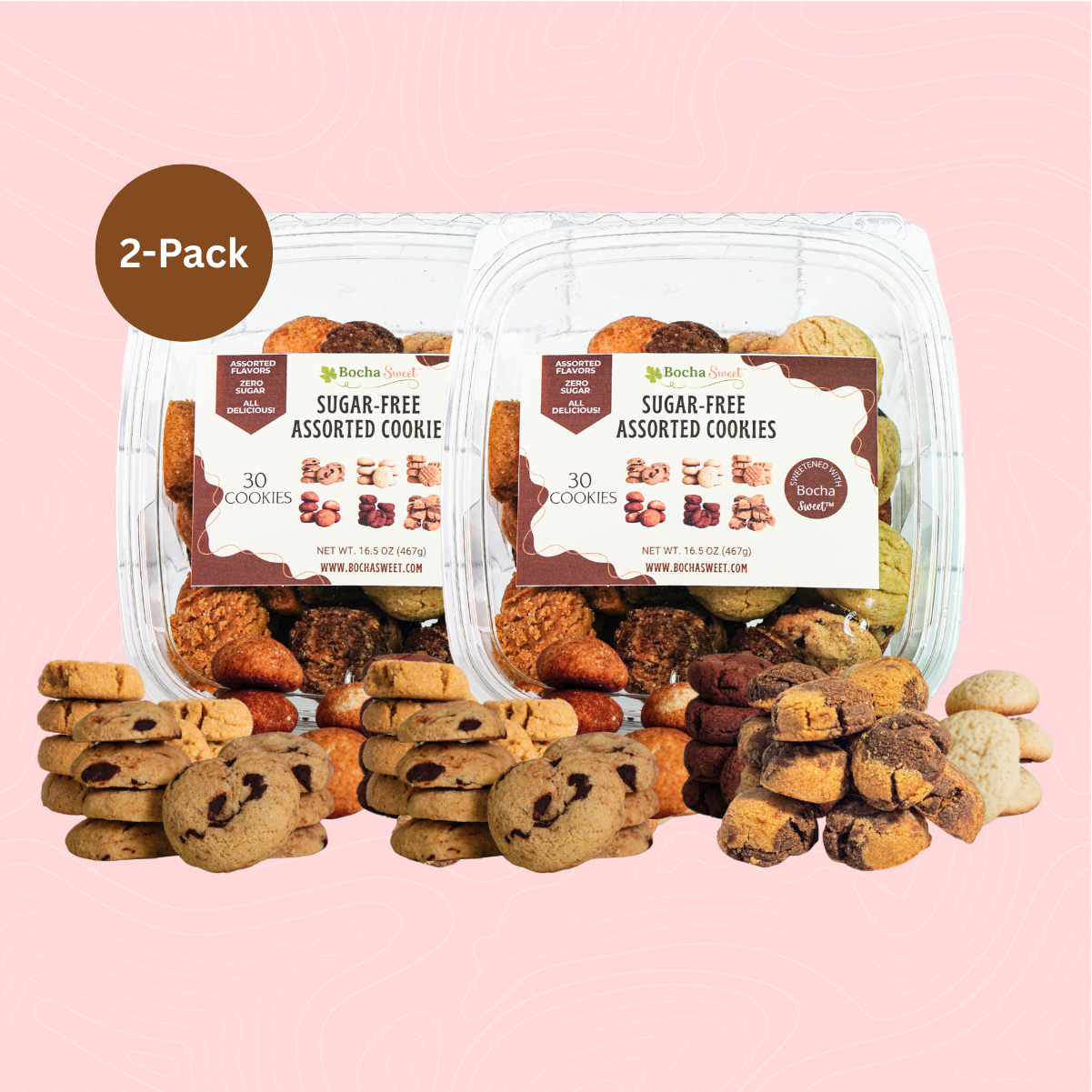 SUGAR-FREE ASSORTED COOKIES (PACK OF 30)