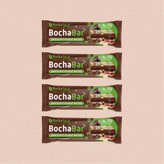 BOCHABAR TRIAL PACK - CHOCOLATE PEANUT BUTTER (BOX OF 4)