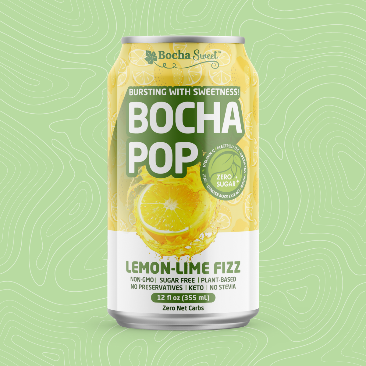 BOCHA POP - LEMON-LIME FIZZ