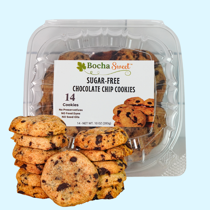14 SUGAR-FREE CHOCOLATE CHIP COOKIES (10 OZ)