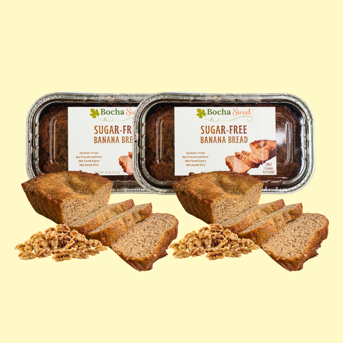 SUGAR-FREE BANANA BREAD