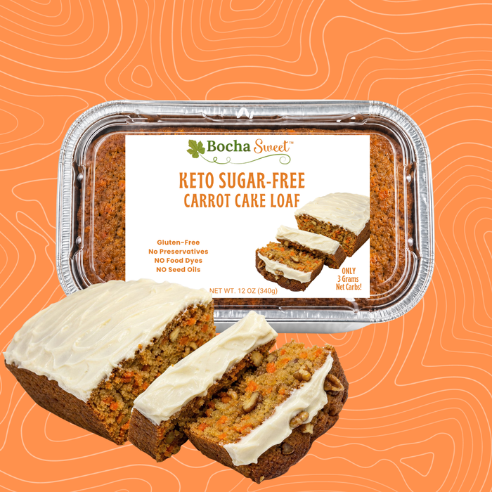 KETO CARROT CAKE LOAF