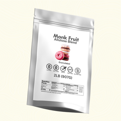 SUGAR SUBSTITUTE OUTLET MONK FRUIT ALLULOSE BLEND - 2 LBS
