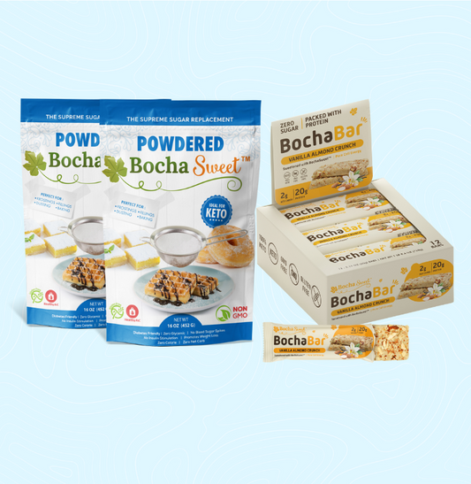 POWDERED BOCHASWEET™ AND BOCHABAR PACKAGE