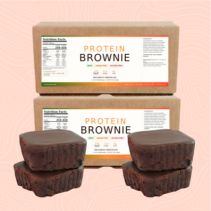 DECADENT CHOCOLATE PROTEIN BROWNIES