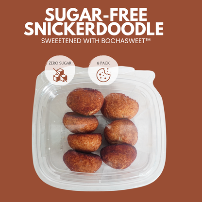 SUGAR-FREE SNICKERDOODLE COOKIES - 8 PACK