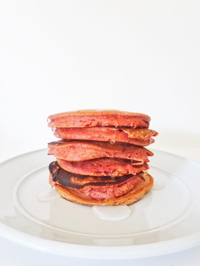 Bocha-Beets pancakes