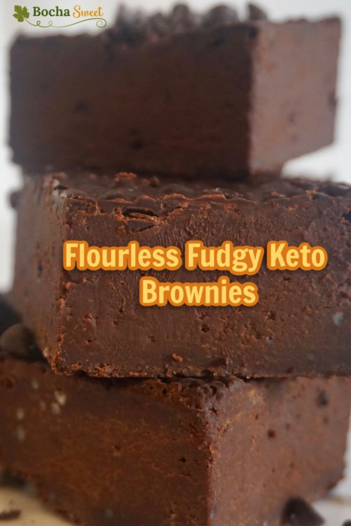 Flourless Fudgy Keto Brownies
