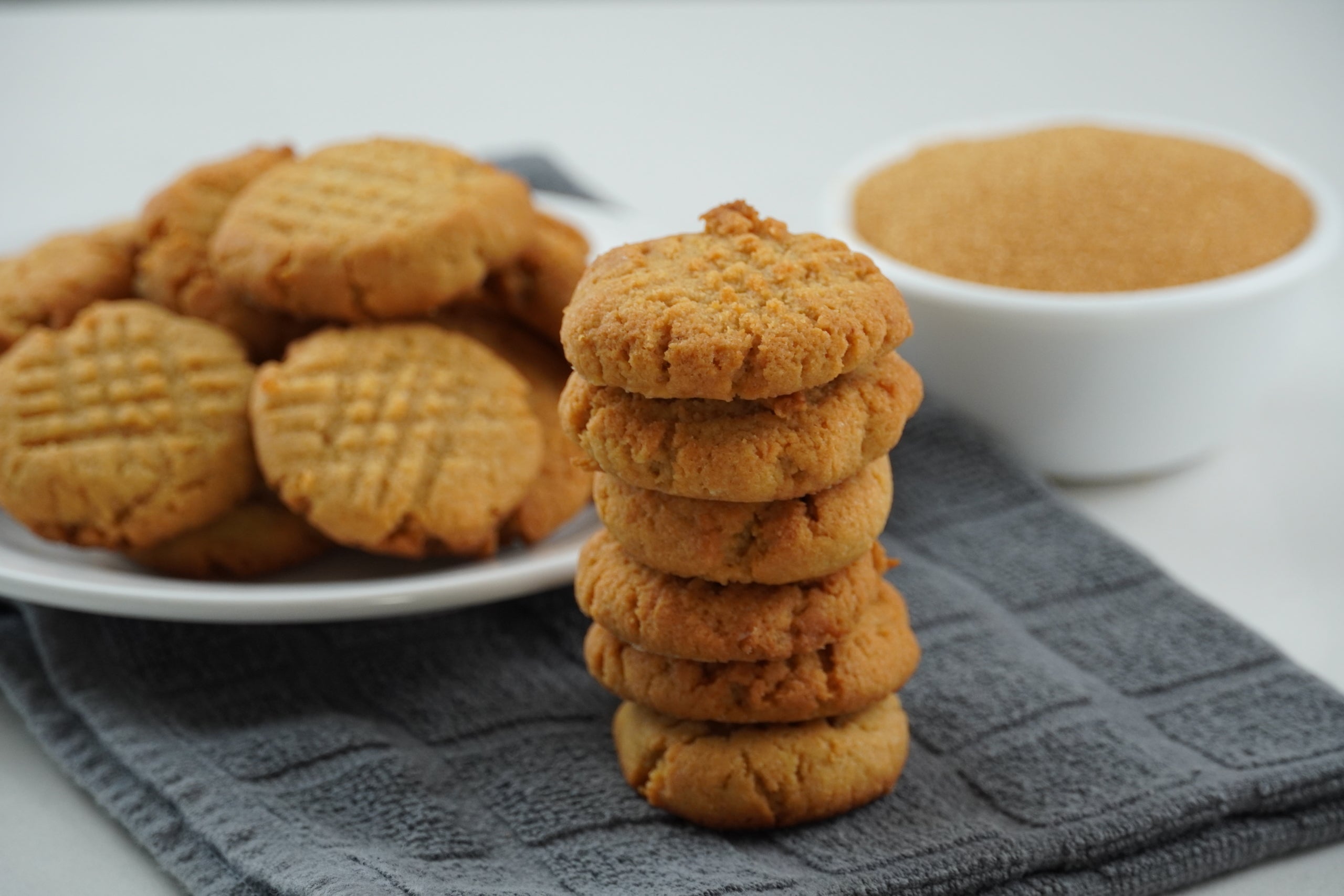 Keto Brown Sugar Shortbread Cookies